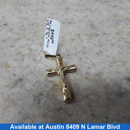 Religious Pendant - Yellow Gold 14k (.585) 2.7 grams