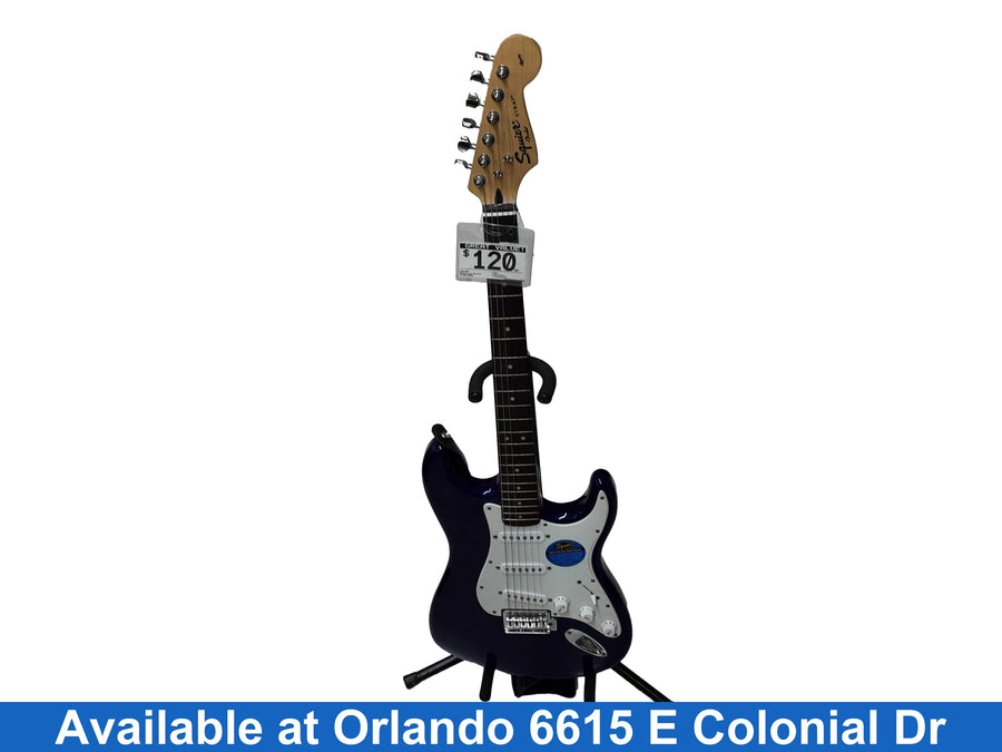 Squier Strat Blue Electric Classic Guitar