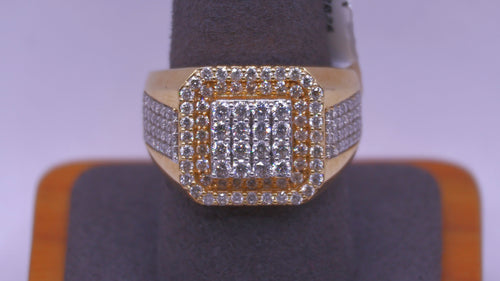 Men's Ring - Yellow Gold 10k (.417) 12 grams Size 10