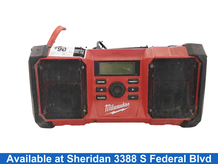 Milwaukee 2890-20 Red Portable Speaker