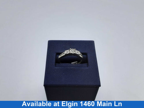 Women's Ring - White Gold 10k (.417) 2.9 grams Size 7