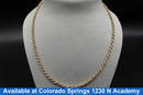 Rope Chain - Yellow Gold 18k (.750) 15.7 grams 24 inch