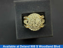 Women's Ring - Yellow Gold 10k (.417) 6.3 grams Size 9
