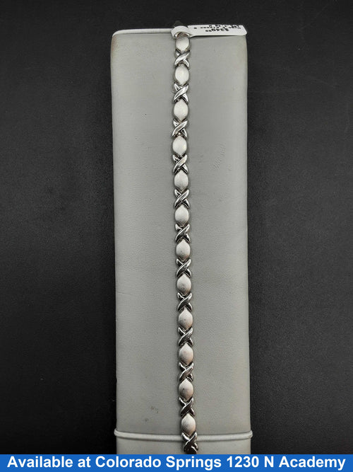 Bracelet - White Gold 10k (.417) 3.3 grams 7 inch