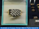 Men's Ring - Yellow Gold 10k (.417) 5.1 grams Size 8