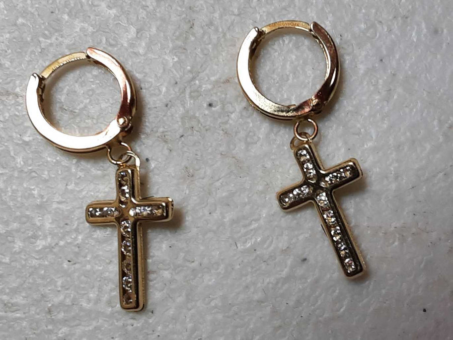 Earrings - Yellow Gold 14k (.585) 1.4 grams