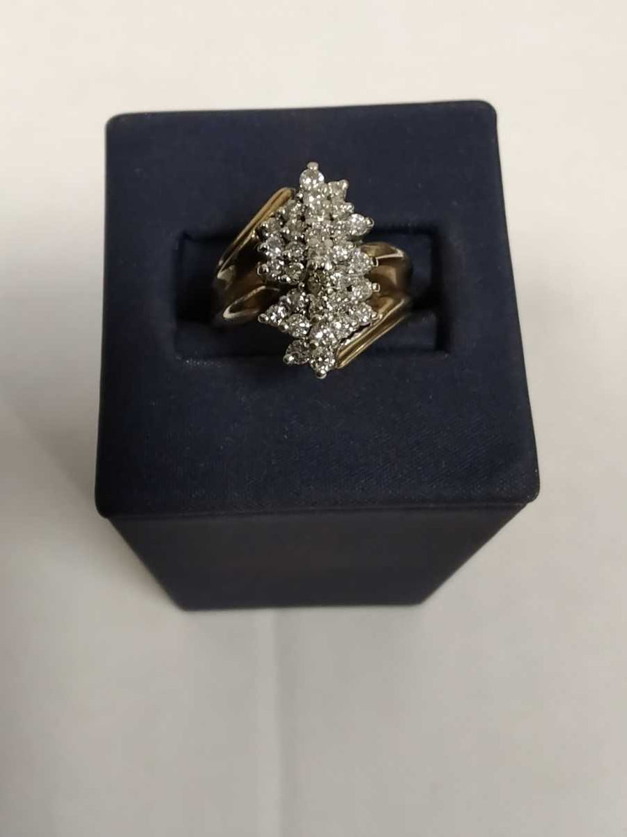 Women's Ring - Yellow Gold 10k (.417) 5.6 grams Size 6