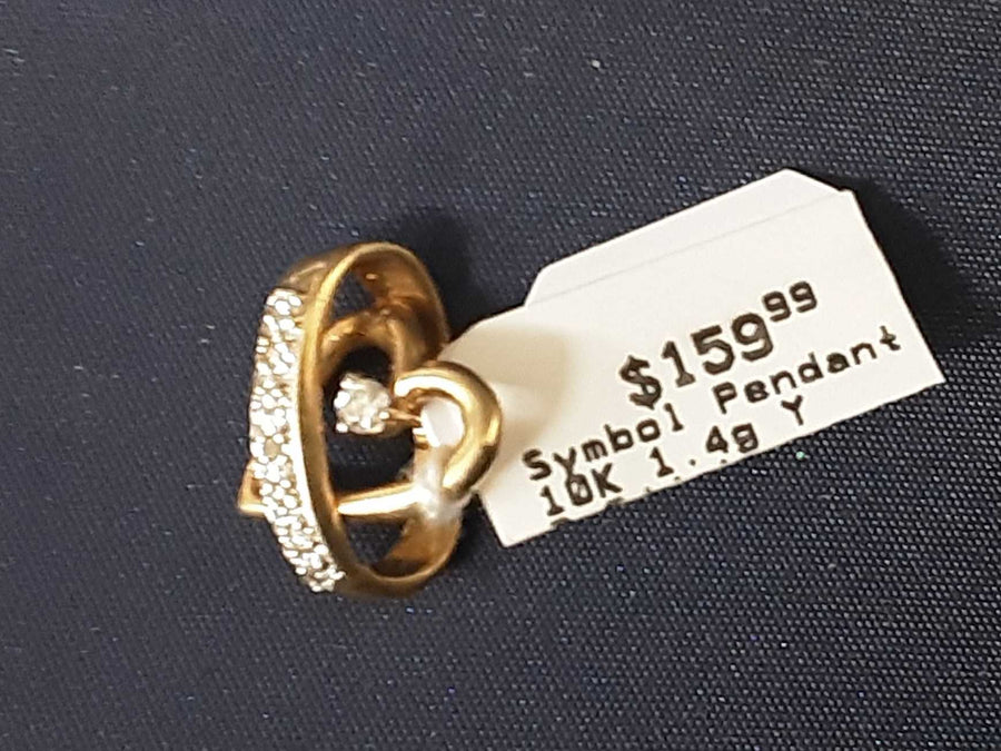Symbol Pendant - Yellow Gold 10k (.417) 1.4 grams