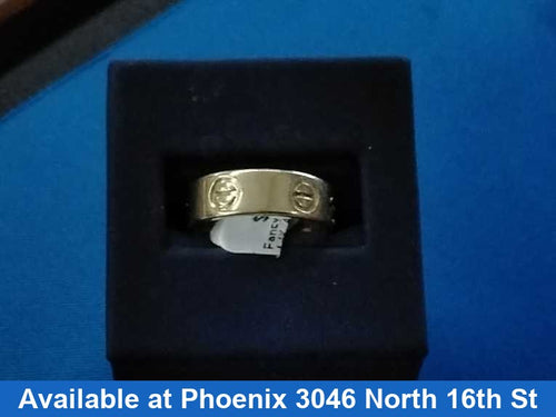 Ring - Wedding Band - Yellow Gold 14k (.585) 4.3 grams Size 5