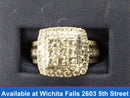 Women's Ring - White Gold 14k (.585) 7.6 grams Size 20