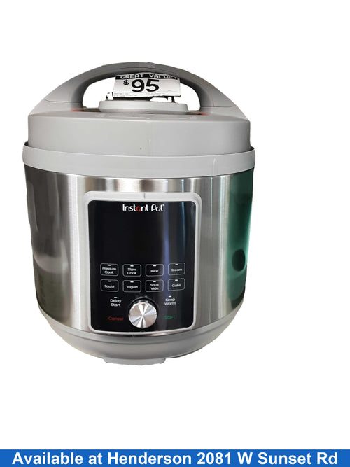Instant Pot Duo Plus Silver Small Kitchen Appliance