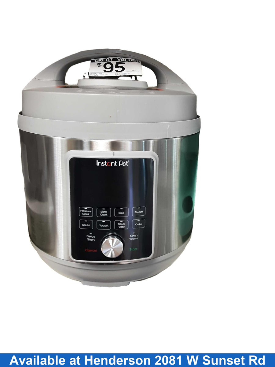 Instant Pot Duo Plus Silver Small Kitchen Appliance