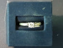Women's Ring - Solitaire - Silver 3.2 grams Size 7