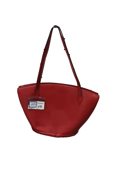 Louis Vuitton Epi Saint Jacques Tote Bag Red Purse / Handbag