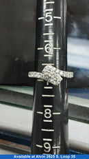Women's Ring - White Gold 14k (.585) 5.4 grams Size 7