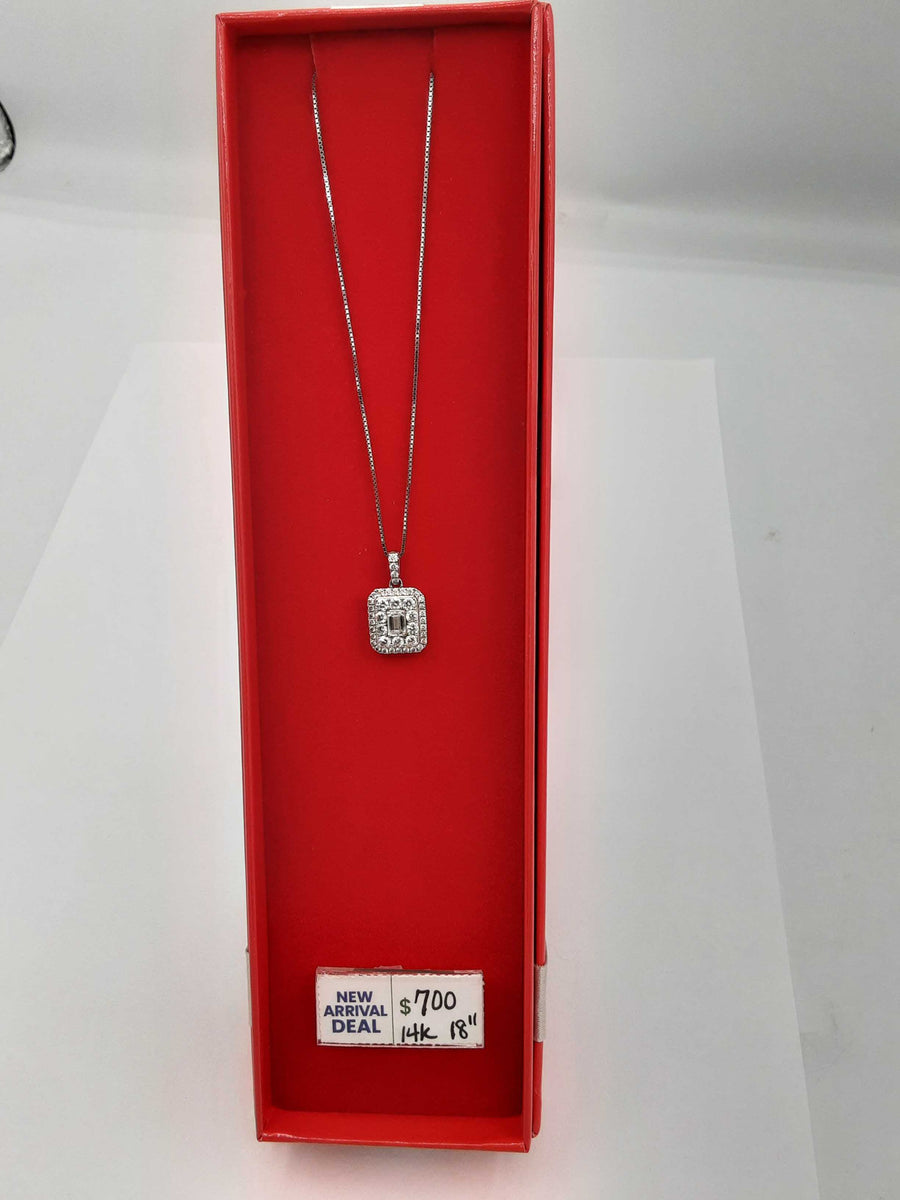 Chain - White Gold 14k (.585) 3.7 grams 20 inch