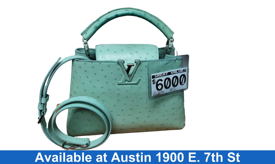 Louis Vuitton Capucines Green