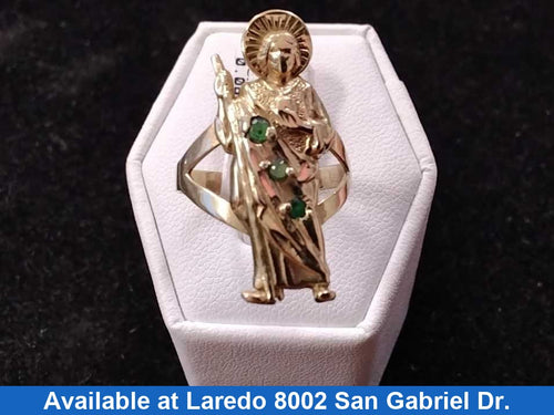 Men's Ring - Yellow Gold 10k (.417) 3 grams Size 8
