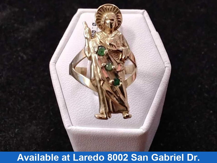 Men's Ring - Yellow Gold 10k (.417) 3 grams Size 8