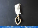 Symbol Pendant - Silver 1.9 grams