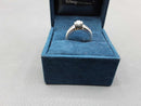 Women's Ring - White Gold 14k (.585) 4.3 Grams Size 7