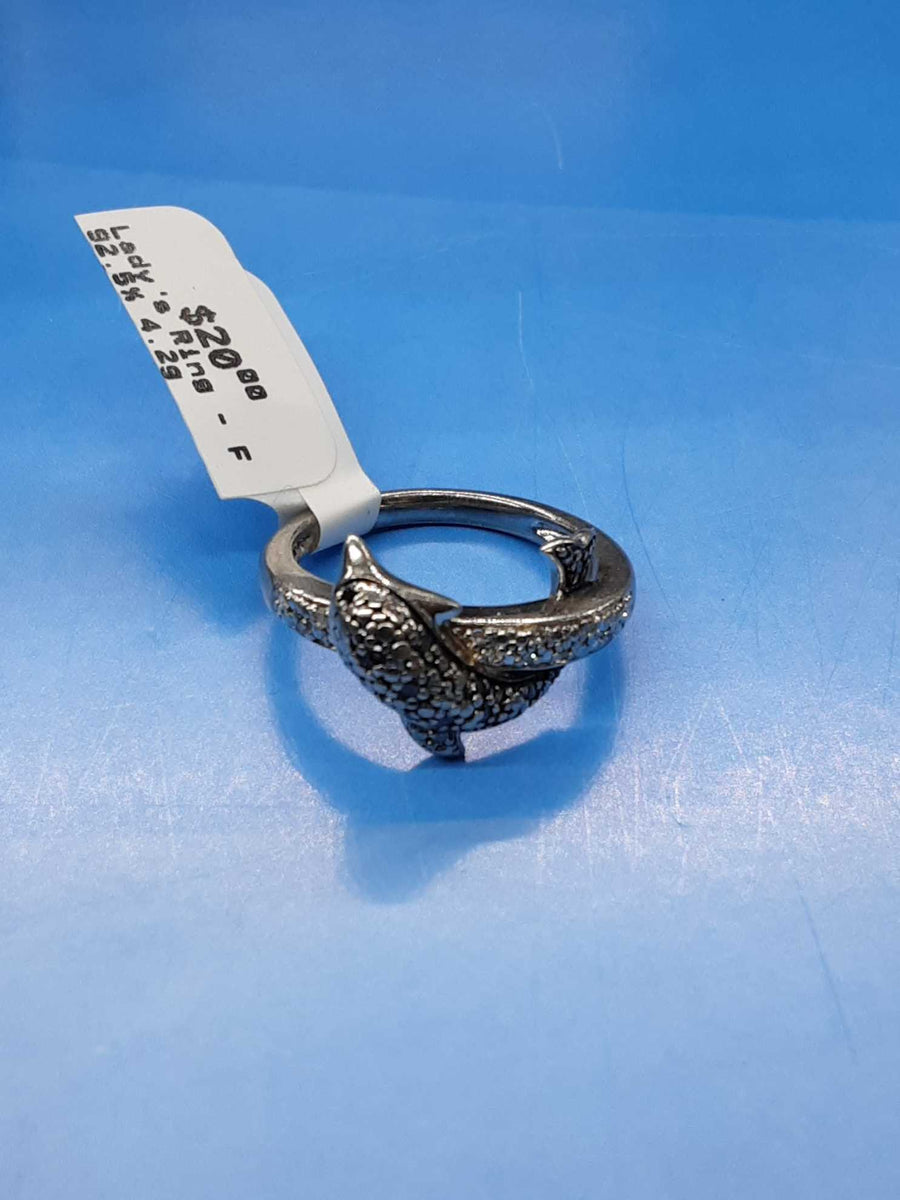 Women's Ring - Silver 4.2 grams Size 5