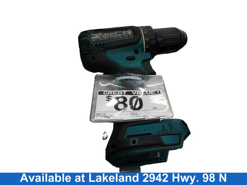 Makita Xfd13 Blue Cordless Standard Drill