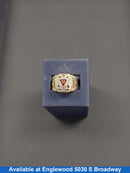 Men's Ring - Yellow Gold 10k (.417) 9.3 grams Size 9