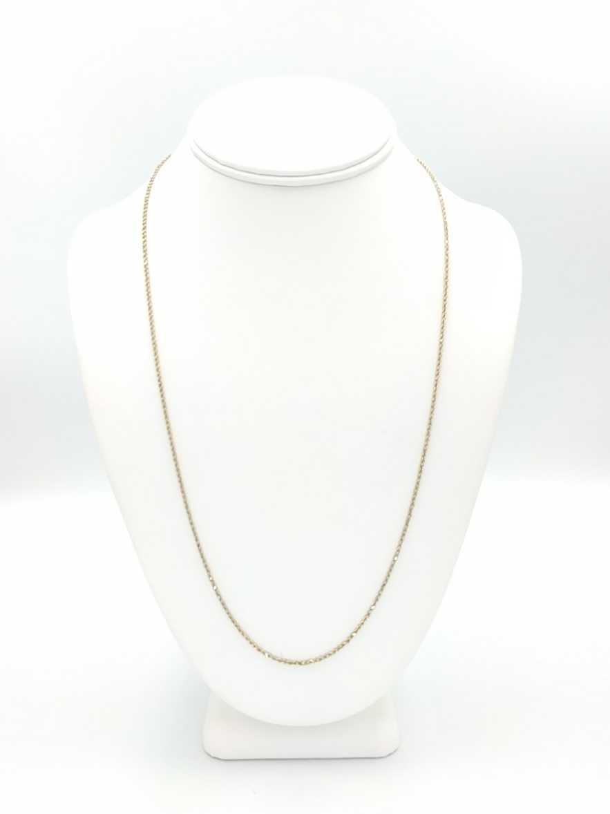 Rope Chain - Yellow Gold 14k (.585) 5.5 grams 23 inch
