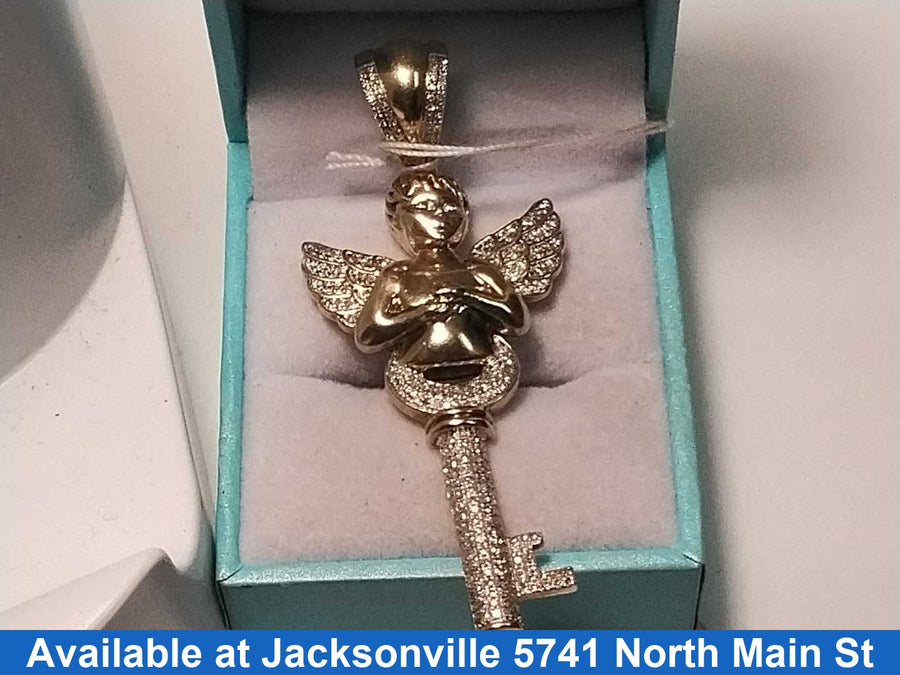 Religious Pendant - Yellow Gold 10k (.417) 11.9 grams