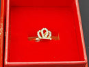 Women's Ring - Yellow Gold 14k (.585) 1.5 grams Size 8
