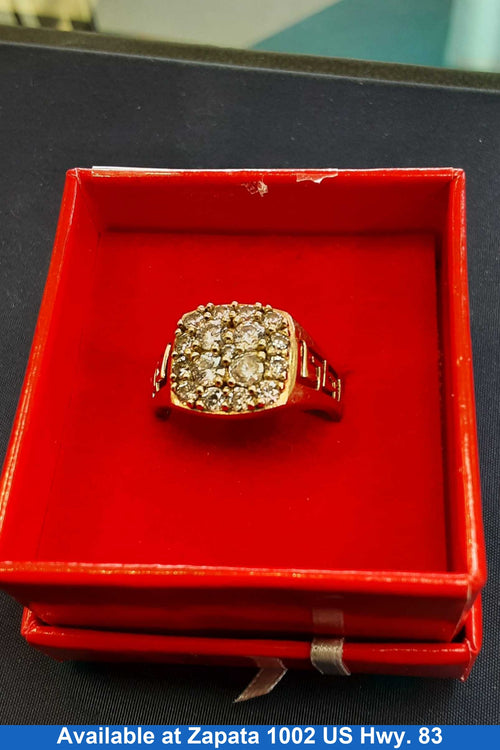 Women's Ring - Yellow Gold 10k (.417) 3.9 grams Size 9