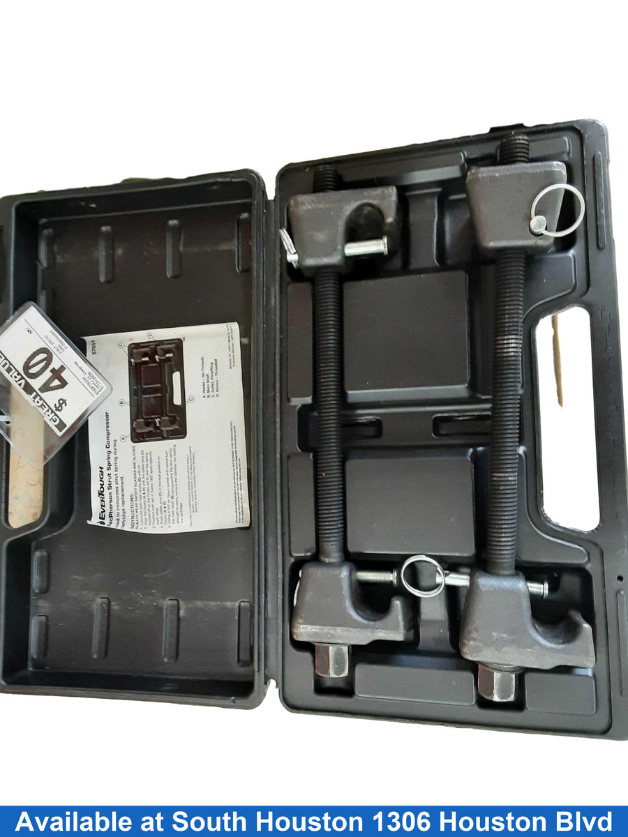 Evertough Strut Spring Black Electric Compressor