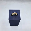 Women's Ring - Solitaire - Yellow Gold 14k (.585) 3.1 grams Size 7
