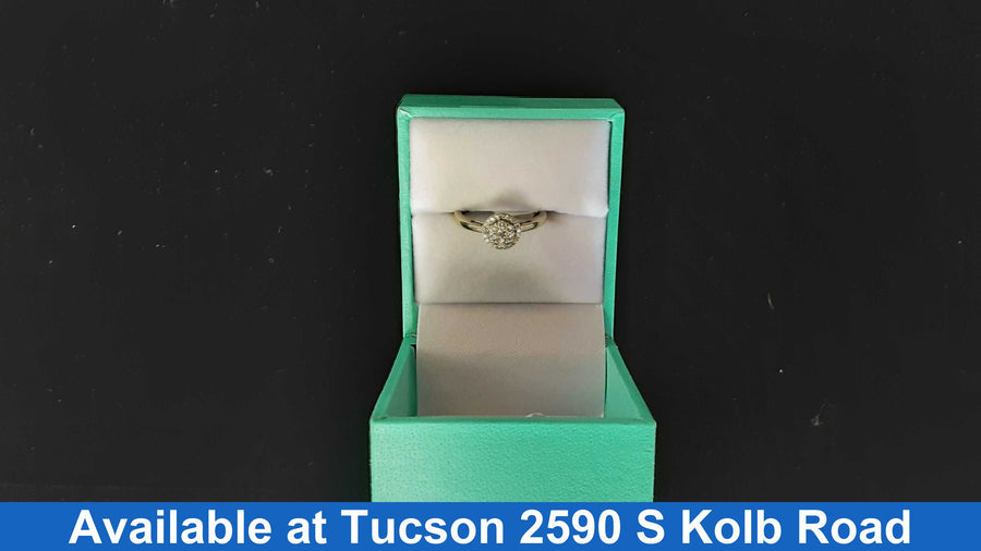 Women's Ring - White Gold 14k (.585) 2 grams Size 5