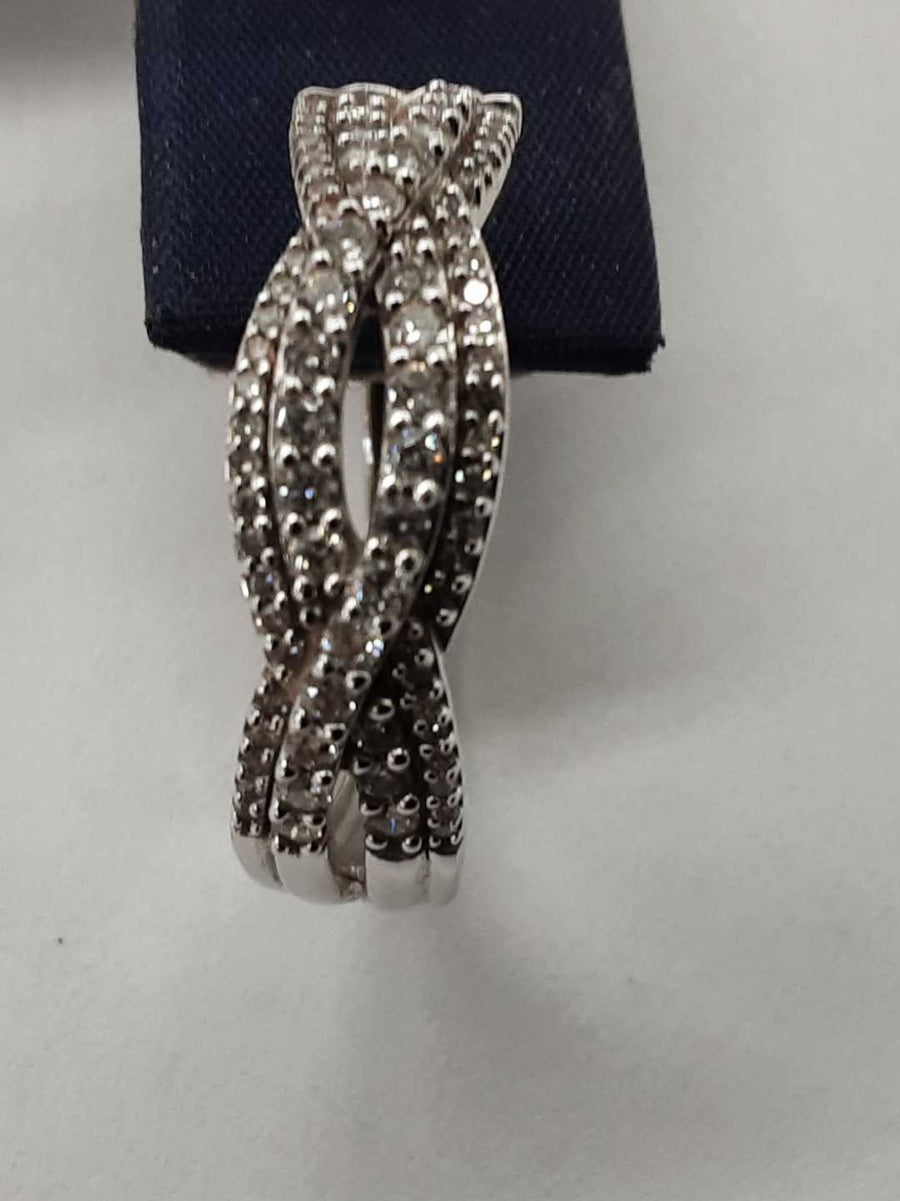 Earrings - White Gold 10k (.417) 8.2 grams