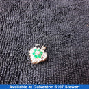 Diamond Pendant - Yellow Gold 14k (.585) 2.9 grams