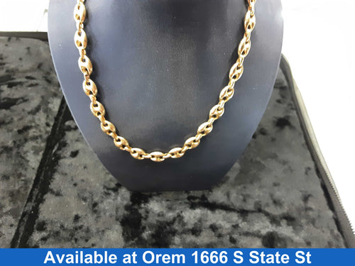 Gucci Chain - Yellow Gold 14k (.585) 16.2 grams 18 inch