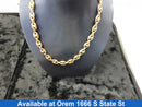 Gucci Chain - Yellow Gold 14k (.585) 16.2 grams 18 inch