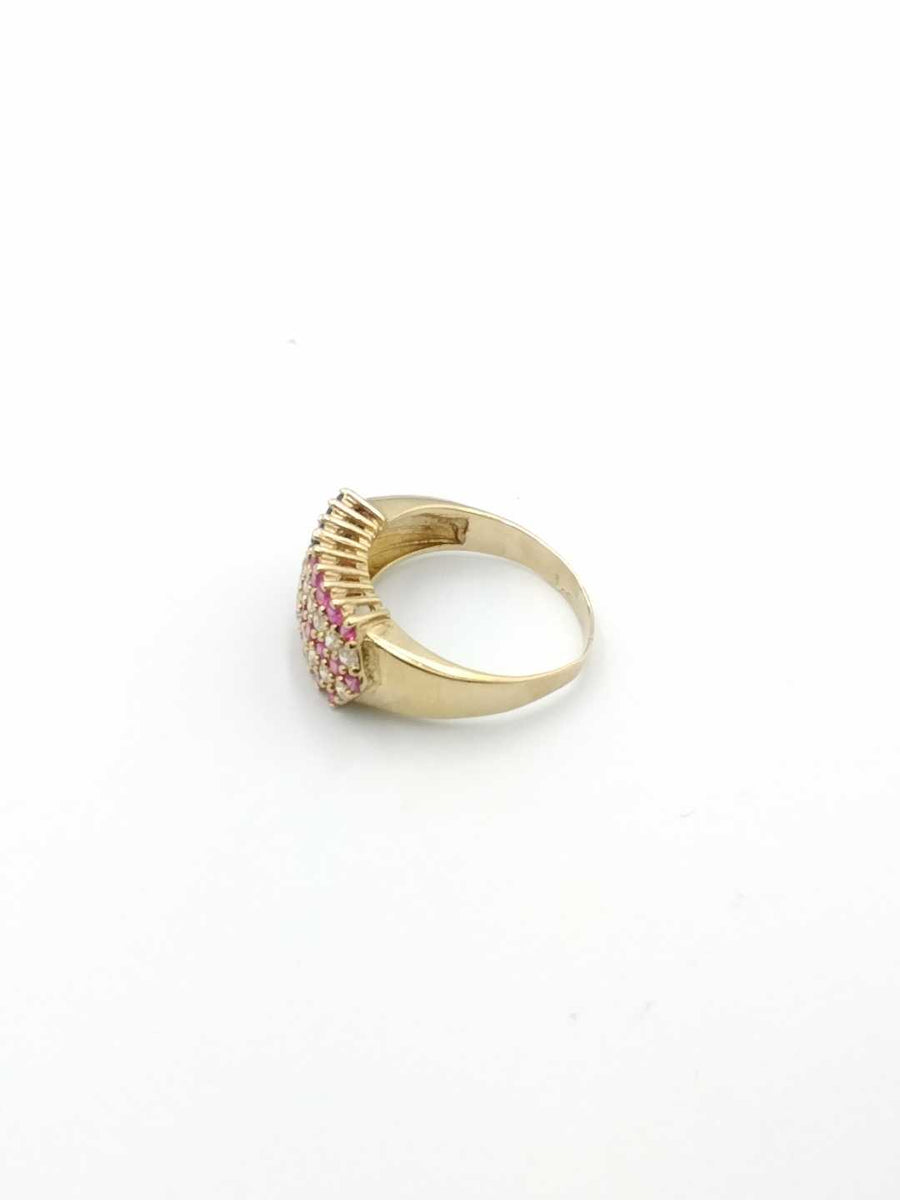 Women's Ring - Yellow Gold 10k (.417) 4 grams Size 9