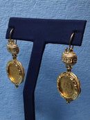 Earrings - Yellow Gold 14k (.585) 13.1 grams