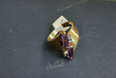 Women's Ring - Yellow Gold 18k (.750) 8.2 grams Size 9.5