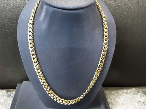 Cuban Link Chain - Yellow Gold 14k (.585) 33.3 grams 22 inch