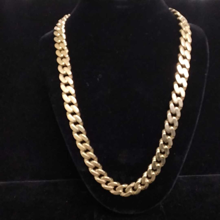 Cuban Link Chain - Yellow Gold 14k (.585) 37.6 grams 22 inch