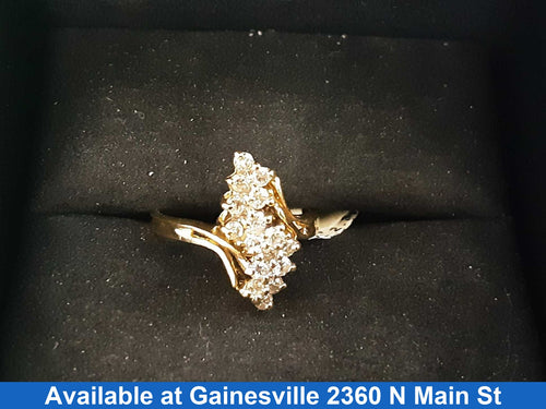 Women's Ring - Yellow Gold 14k (.585) 2.6 grams Size 6