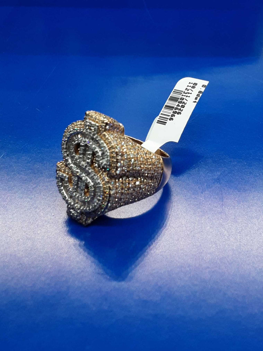 Men's Ring - Rose Gold 10k (.417) 15.2 grams Size 10