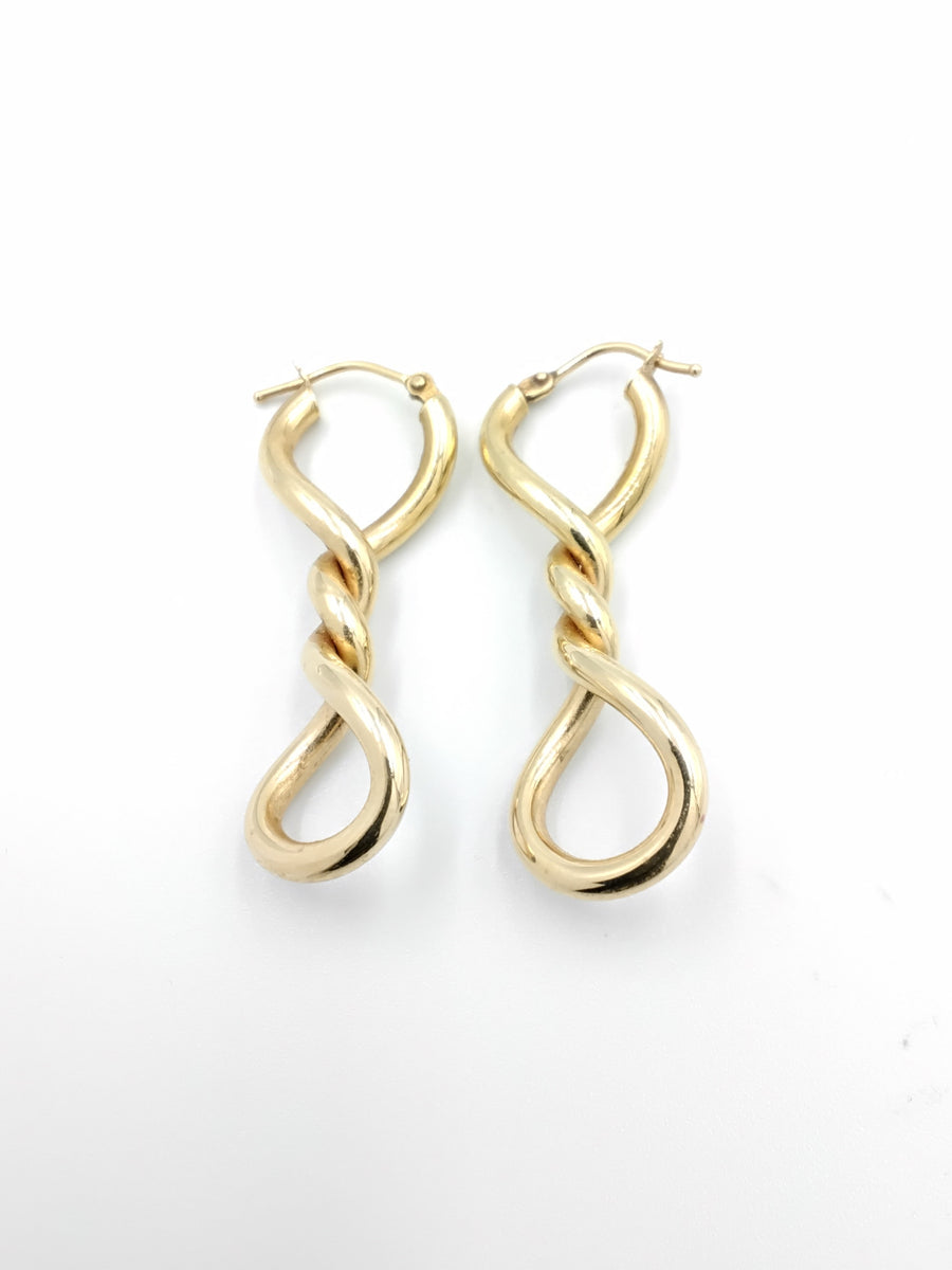 Earrings - Yellow Gold 14k (.585) 2.1 grams