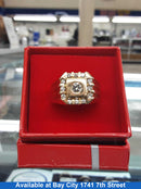 Men's Ring - Yellow Gold 14k (.585) 12.5 grams Size 20