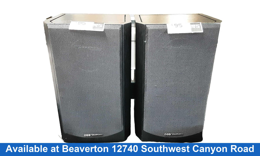 Bic America Dv62blk Black Bookshelf Speaker