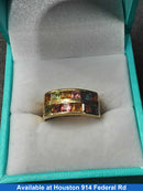 Women's Ring - Yellow Gold 14k (.585) 4.2 grams Size 7